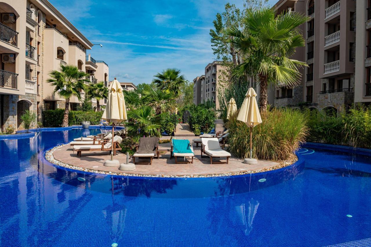 Menada Apartments In Cascadas Sunny Beach Eksteriør billede